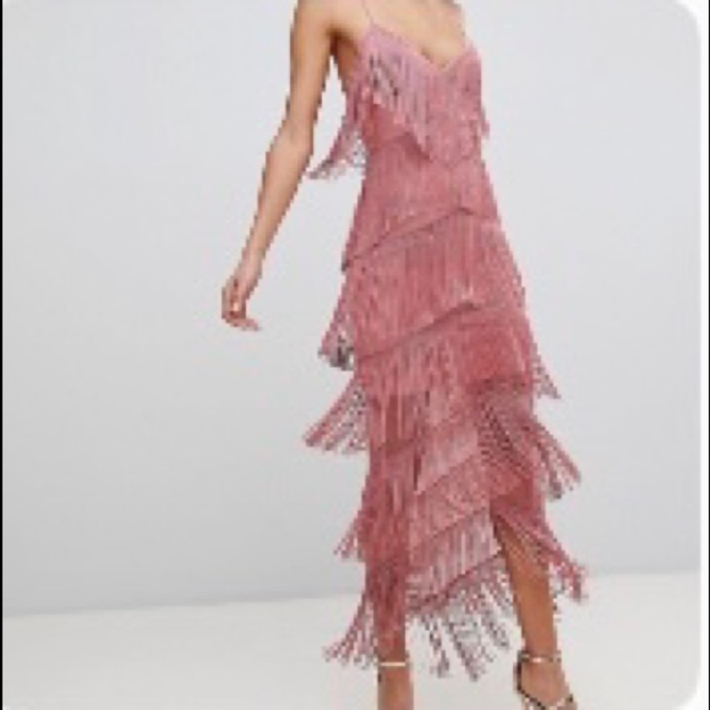 ASOS Fringe Body Con Dress 💃🏼💃🏼